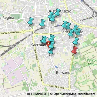 Mappa Via Ruggero Leoncavallo, 21052 Busto Arsizio VA, Italia (0.7835)