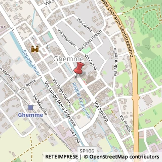 Mappa Via Novara, 32, 28074 Ghemme, Novara (Piemonte)