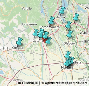 Mappa 28074 Ghemme NO, Italia (15.1005)