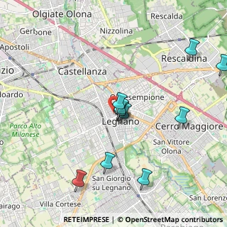 Mappa Via Quintino Sella, 20025 Legnano MI, Italia (1.86273)