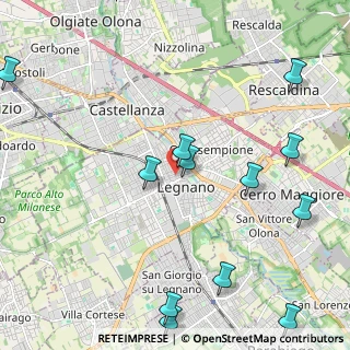 Mappa Via Quintino Sella, 20025 Legnano MI, Italia (2.73417)