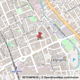Mappa Via Nino Bixio, 2, 20025 Legnano, Milano (Lombardia)