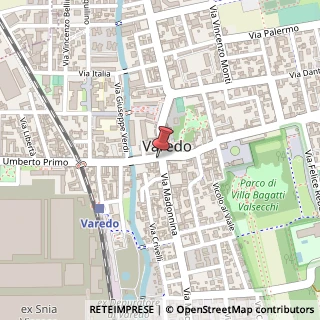 Mappa Via Umberto I, 5, 20814 Varedo, Monza e Brianza (Lombardia)