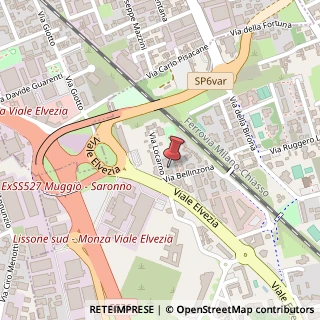 Mappa Via Locarno, 1, 20900 Monza, Monza e Brianza (Lombardia)