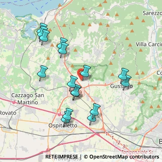 Mappa Via Madre Teresa di Calcutta, 25050 Rodengo-Saiano BS, Italia (3.94688)