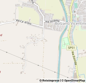 Mappa Via braglio, 36050 Bolzano Vicentino VI, Italia (0.46923)