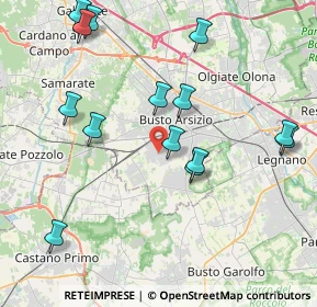 Mappa Via Statuto, 21052 Busto Arsizio VA, Italia (4.39143)