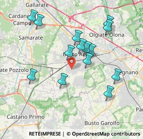 Mappa Via Statuto, 21052 Busto Arsizio VA, Italia (3.645)