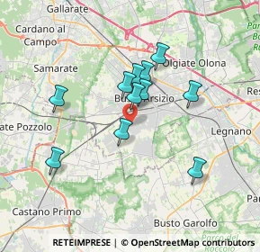 Mappa Via Statuto, 21052 Busto Arsizio VA, Italia (2.88455)