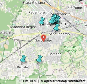 Mappa Via Statuto, 21052 Busto Arsizio VA, Italia (1.79667)
