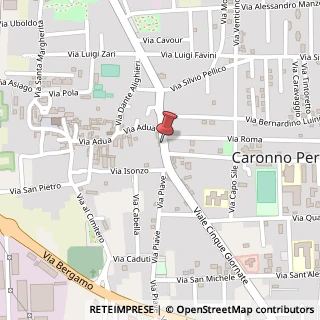 Mappa Corso della Vittoria, 29, 21042 Caronno Pertusella, Varese (Lombardia)