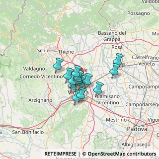 Mappa Via Cresole, 36030 Dueville VI, Italia (7.9)