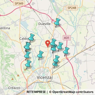 Mappa Via Cresole, 36030 Dueville VI, Italia (3.31769)