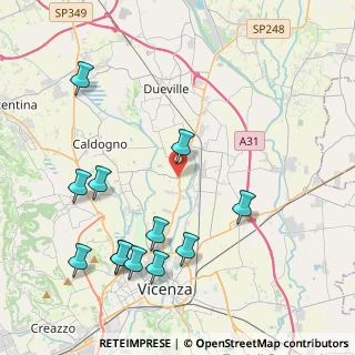 Mappa Via Cresole, 36030 Dueville VI, Italia (4.75417)