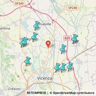 Mappa Via Cresole, 36030 Dueville VI, Italia (4.35182)