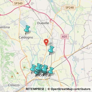 Mappa Via Cresole, 36030 Dueville VI, Italia (5.11545)
