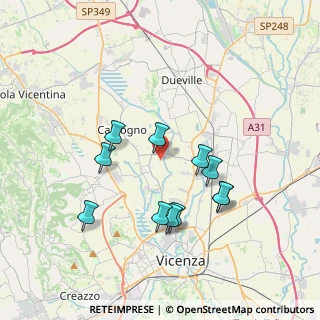 Mappa 36030 Cresole VI, Italia (3.41727)