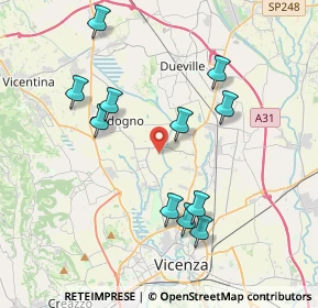 Mappa 36030 Cresole VI, Italia (3.84727)