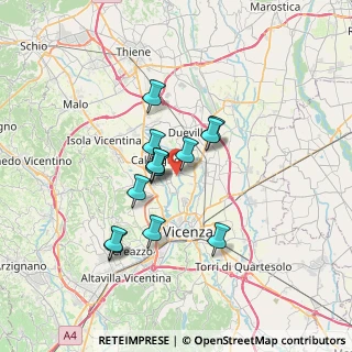 Mappa 36030 Cresole VI, Italia (5.22308)