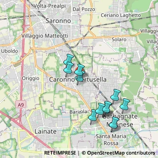 Mappa Corso Italia, 21042 Caronno Pertusella VA, Italia (2.04538)