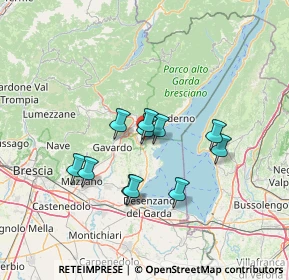 Mappa Salò - via Tavine, 25087 Salò BS, Italia (11.07727)