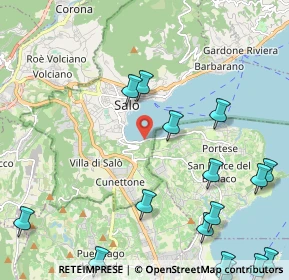 Mappa Salò - via Tavine, 25087 Salò BS, Italia (3.0325)