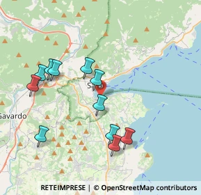 Mappa Salò - via Tavine, 25087 Salò BS, Italia (3.80182)