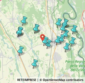 Mappa Piazzale San Lorenzo, 28047 Oleggio NO, Italia (3.8245)