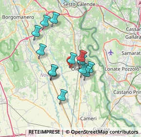 Mappa Piazzale San Lorenzo, 28047 Oleggio NO, Italia (5.48308)