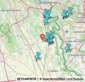 Mappa Piazzale San Lorenzo, 28047 Oleggio NO, Italia (7.02692)