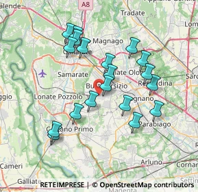 Mappa Via Madonna in Campagna, 21052 Busto Arsizio VA, Italia (6.78053)