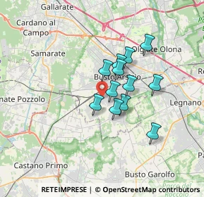 Mappa Via Madonna in Campagna, 21052 Busto Arsizio VA, Italia (2.39917)