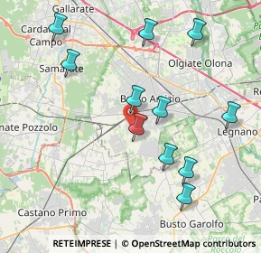 Mappa Via Madonna in Campagna, 21052 Busto Arsizio VA, Italia (4.08455)