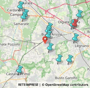 Mappa Via Madonna in Campagna, 21052 Busto Arsizio VA, Italia (4.48643)