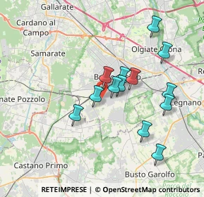 Mappa Via Madonna in Campagna, 21052 Busto Arsizio VA, Italia (3.23538)