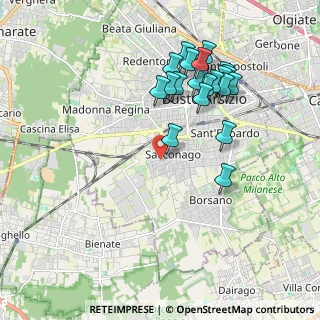 Mappa Via Madonna in Campagna, 21052 Busto Arsizio VA, Italia (1.924)