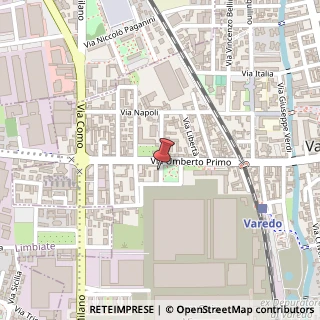 Mappa Via Rimembranza, 6, 20814 Varedo, Monza e Brianza (Lombardia)