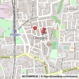 Mappa Via Bourne, 6, 28047 Oleggio NO, Italia, 28047 Oleggio, Novara (Piemonte)