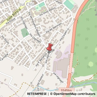 Mappa Via legnago 16, 25089 Villanuova sul Clisi, Brescia (Lombardia)