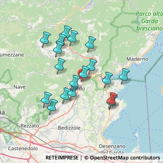 Mappa Via P. Bertanza, 25089 Villanuova Sul Clisi BS, Italia (6.68278)