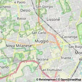 Mappa Muggiò