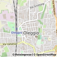 Mapa Oleggio