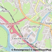 지도 Pont-Saint-Martin