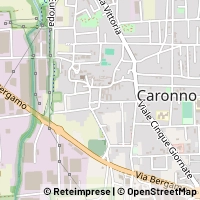 Map Caronno Pertusella
