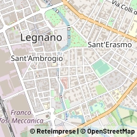 Karte Legnano