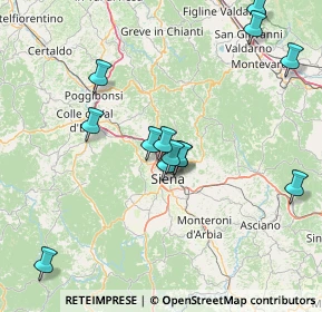 Mappa SR 222 Chiantigiana, 50012 Monteriggioni SI, Italia (15.97462)