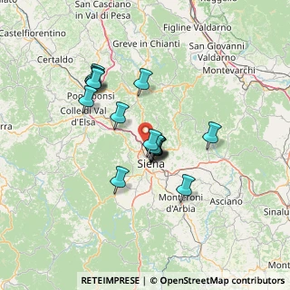 Mappa SR 222 Chiantigiana, 50012 Monteriggioni SI, Italia (11.41188)