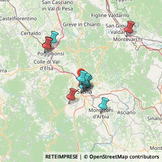 Mappa SR 222 Chiantigiana, 50012 Monteriggioni SI, Italia (11.78417)