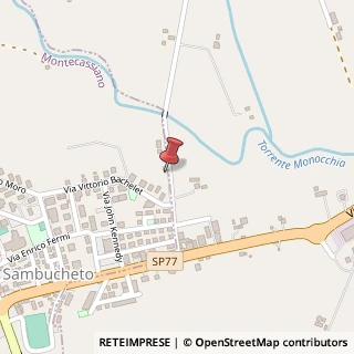 Mappa Via Santa Croce, 19, 62010 Montecassiano, Macerata (Marche)