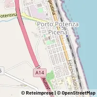 Térkép Potenza Picena